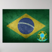 brasilianische Flagge Poster (Vorne)