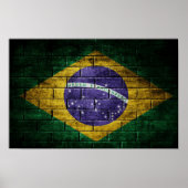 Brasilianische Flagge Poster (Vorne)
