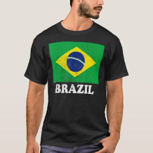 Brasilianische Flagge Pride brasilianische Flagge T-Shirt