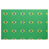 Brasilianische Flagge Stoff (Fat Quarter (45,7 x 55,9 cm))