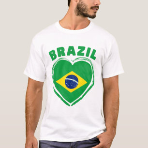 Brasilianische Flagge T-Shirt