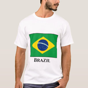 Brasilianische Flagge T-Shirt