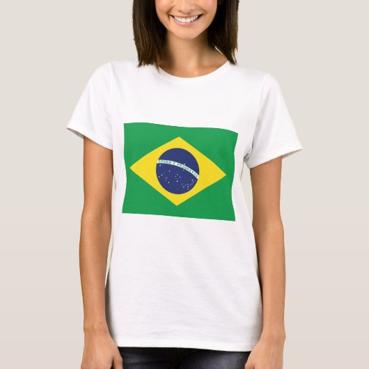 Brasilianische Flagge T-Shirt (Vorderseite)