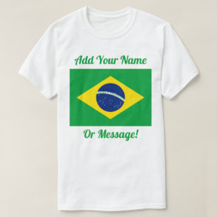 Brasilianische Flagge T-Shirt