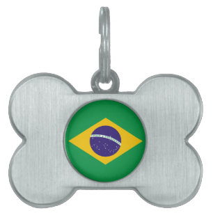 Brasilianische Flagge Tiermarke