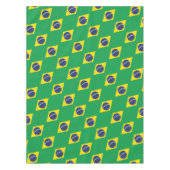 Brasilianische Flagge Tischdecke (Vorderseite)
