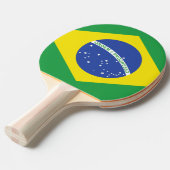 Brasilianische Flagge Tischtennis Schläger (Vorderseite)