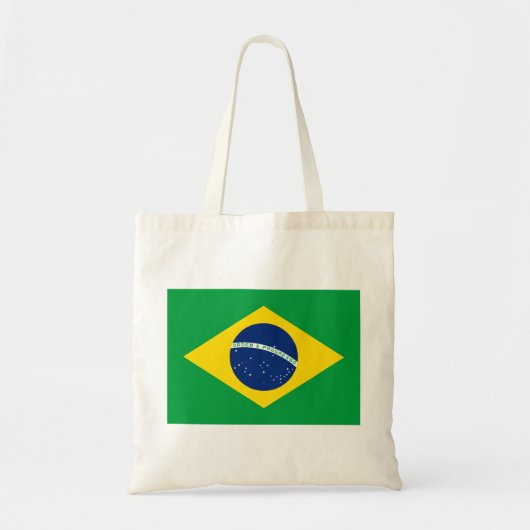 Brasilianische Flagge Tragetasche (Vorne)