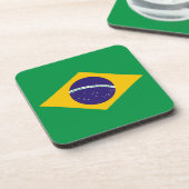 Brasilianische Flagge Untersetzer (Linke Seite)
