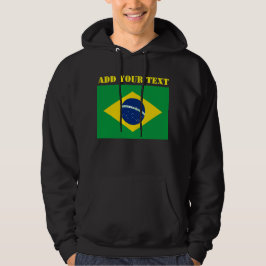 Brasilianische Flagge Weltmeisterschaft 2022 Fußba Hoodie