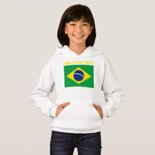 Brasilianische Flagge Weltmeisterschaft 2022 Fußba Hoodie