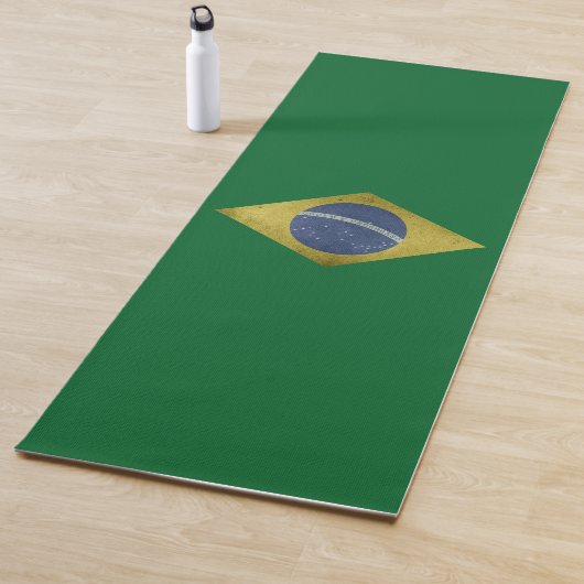 Brasilianische Flagge Yogamatte (Beispiel)