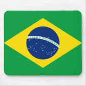 Brasilianische Flaggenmousepad Mousepad (Vorne)