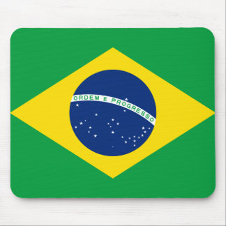 Brasilianische Flaggenmousepad Mousepad