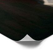 Brasilianische Frau Portrait Oil Painting Poster (Ecke)