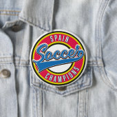 Brasilianische Fußball-Champions Button (Beispiel)