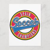 Brasilianische Fußball-Champions Postkarte (Vorderseite)