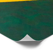 Brasilianische Fußballmannschaft Poster (Ecke)