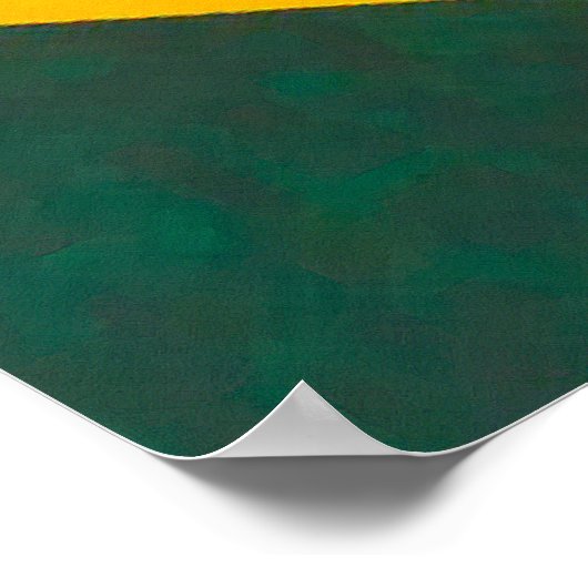 Brasilianische Fußballmannschaft Poster (Ecke)