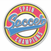 Brasilianische Fußballmeistersticker Aufkleber (Vorderseite)