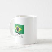 Brasilianische Fußballnationalmannschaft Kaffeetasse (Vorderseite Links)