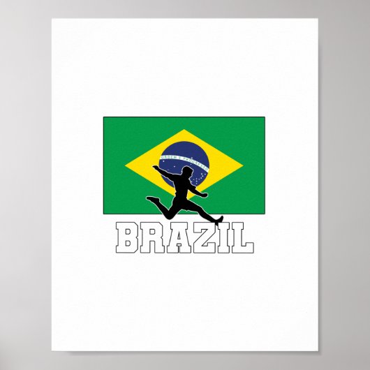 Brasilianische Fußballnationalmannschaft Poster (Vorne)