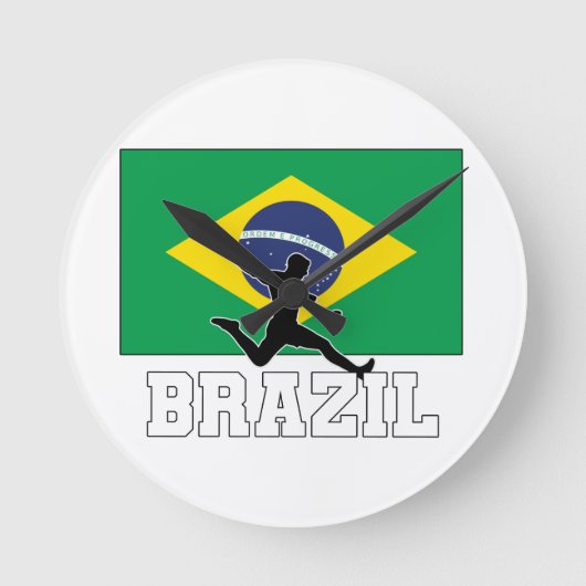 Brasilianische Fußballnationalmannschaft - Uhr (Vorderseite)