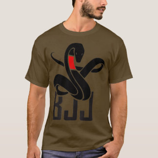Brasilianische Jiujitsu Mamba-Schlange vom BJJ-Sch T-Shirt