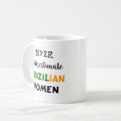 brasilianische Kaffee-Tasse Kaffeetasse (Vorderseite Links)