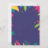 Brasilianische Karneval-Party Einladung (Rückseite)