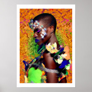 Brasilianische Karnevalsfeier Poster