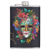 brasilianische Karnevalsmaske Flachmann (Vorderseite)