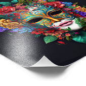 brasilianische Karnevalsmaske Fotodruck (Ecke)