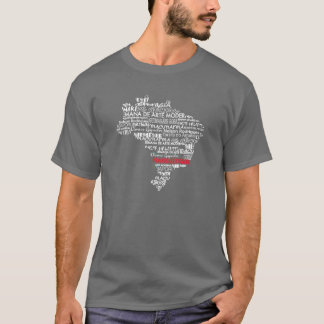 Brasilianische Künstler &Culture Karte T-Shirt
