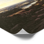 Brasilianische Landschaft mit Plantation Poster (Ecke)