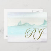 Brasilianische Landschaft Postkarte (Vorne/Hinten)