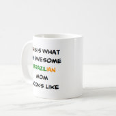 brasilianische Mutter, phantastisch Kaffeetasse (Vorderseite Links)