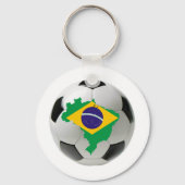 Brasilianische Nationalmannschaft Schlüsselanhänger (Vorderseite)