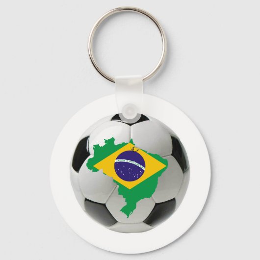 Brasilianische Nationalmannschaft Schlüsselanhänger (Vorderseite)