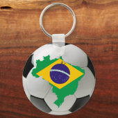 Brasilianische Nationalmannschaft Schlüsselanhänger (Vorderseite)