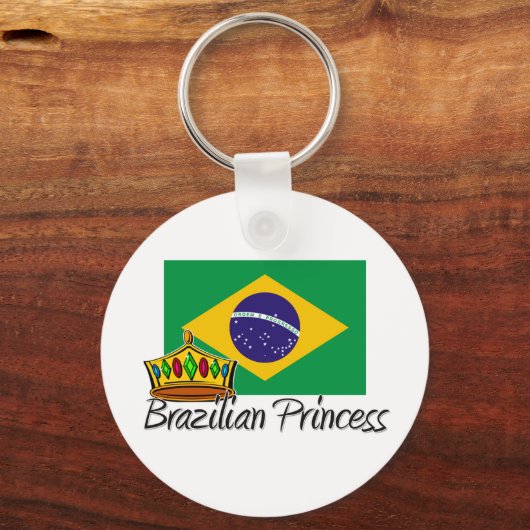 Brasilianische Prinzessin Schlüsselanhänger (Vorderseite)
