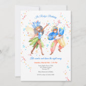 Brasilianische Samba-Einladung Einladung (Vorderseite)