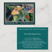 Brasilianische Schmetterlinge - Visitenkarten Visitenkarte (Vorne/Hinten)