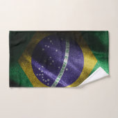 Brasilianische Seidenflagge Badhandtuch Set (Handtuch)