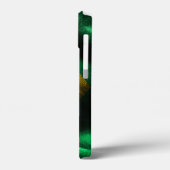 Brasilianische Seidenflagge Case-Mate iPhone Hülle (Rückseite / Links)