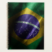 Brasilianische Seidenflagge Planer (Vorderseite)