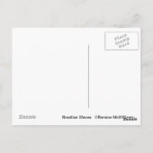 Brasilianische Wellen Postkarte (Rückseite)