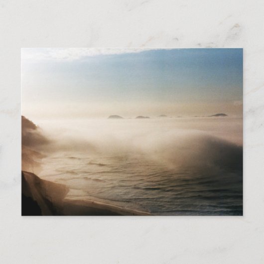 Brasilianische Wellen Postkarte (Vorderseite)