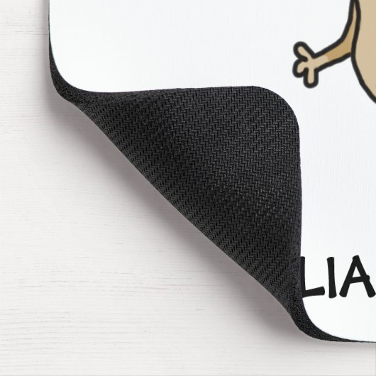 Brasilianischer Affe Mousepad (Ecke)