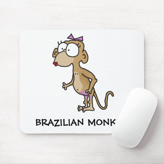 Brasilianischer Affe Mousepad (Mit Mouse)